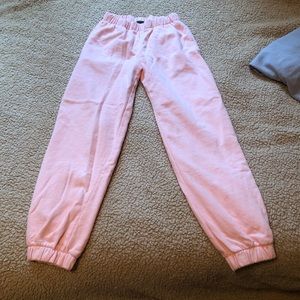 Rosa Sweatpants in Light Pink